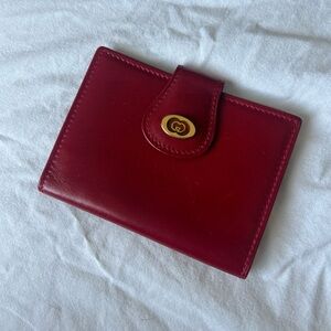 Vintage GUCCI Card Holder w/ Photo Inserts